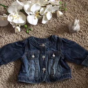 🦄EUC denim baby jacket